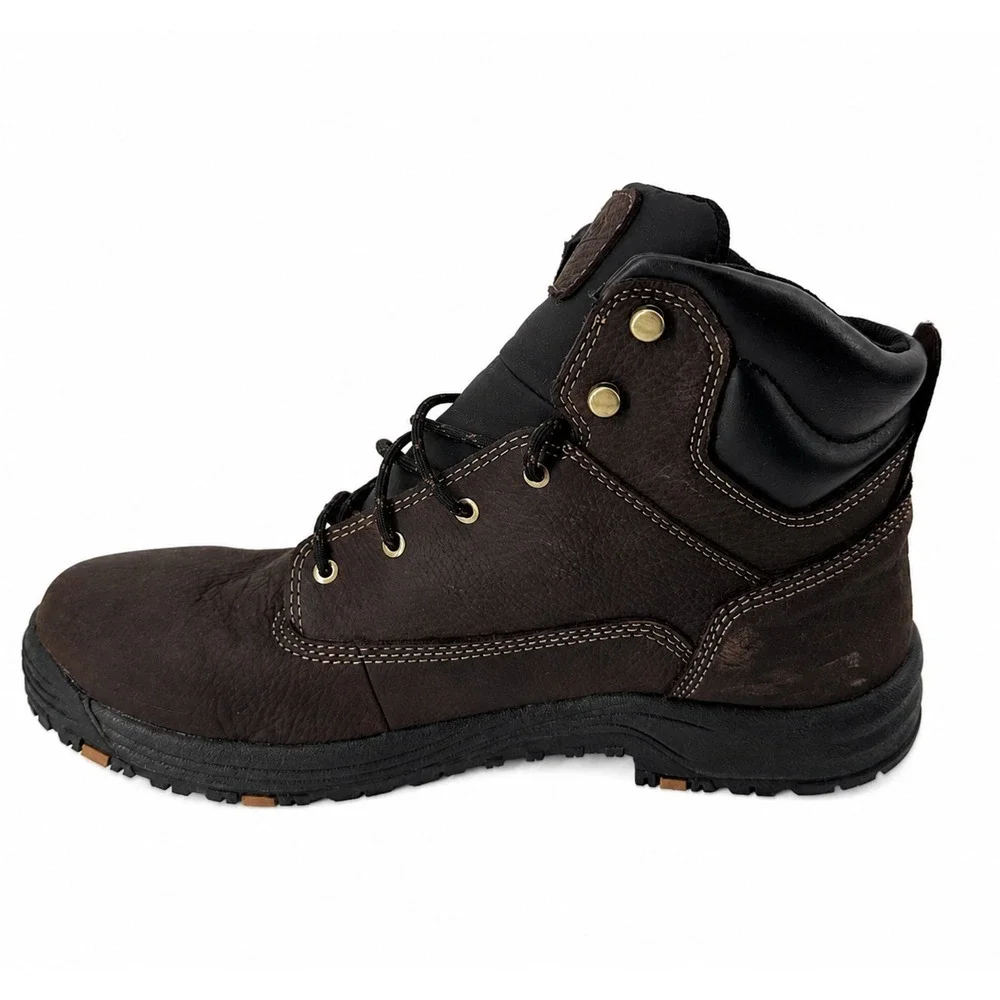Danner Caliper Boots Mens 13 Brown Leather Waterproof Work Soft Toe EH